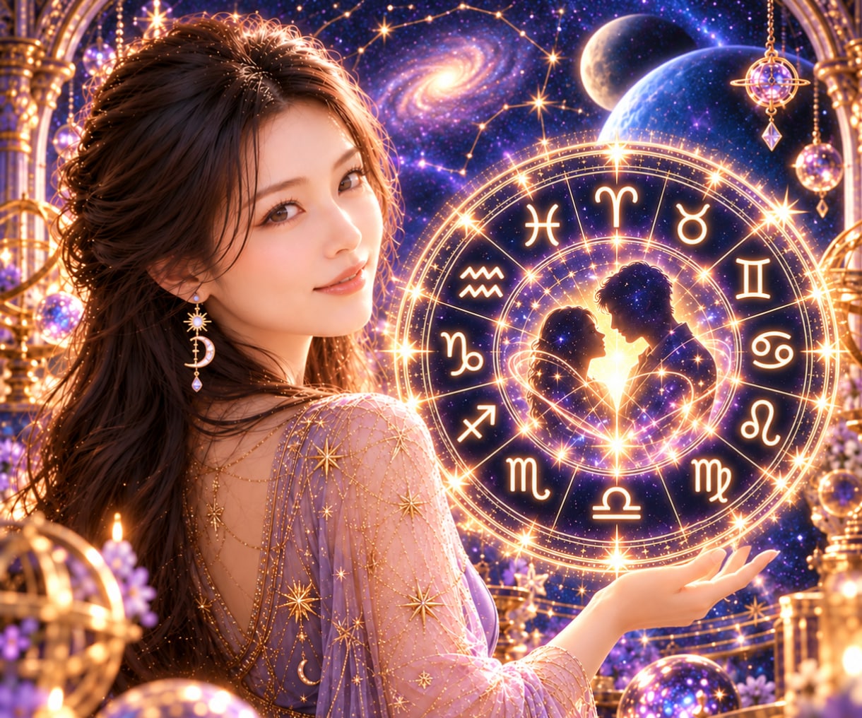 本格派・西洋占星術｜彼との相性を徹底鑑定します 性格・価値観・惹かれる理由・すれ違いまで二人を深く分析します イメージ1