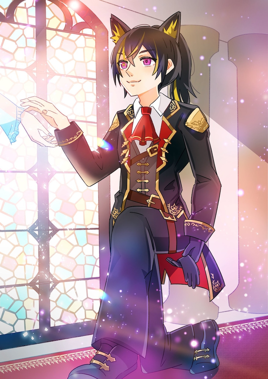 配信者様向け★魅力的な1枚絵を制作します V活動を応援！サムネイル・配信・グッズ用に！ イメージ9