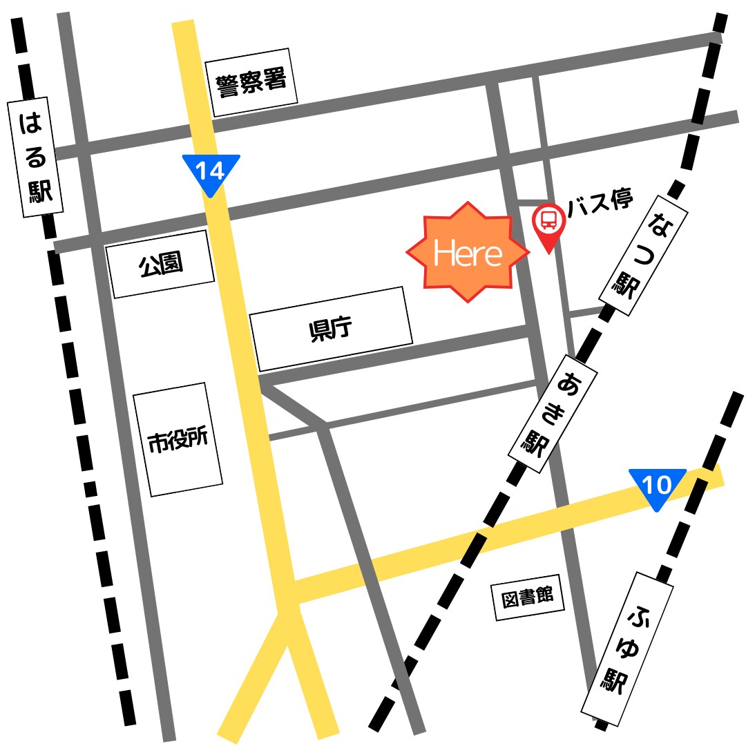 分かりやすい簡易地図を2種類作成します 【低価格】【2パターン】【修正無制限】 イメージ2