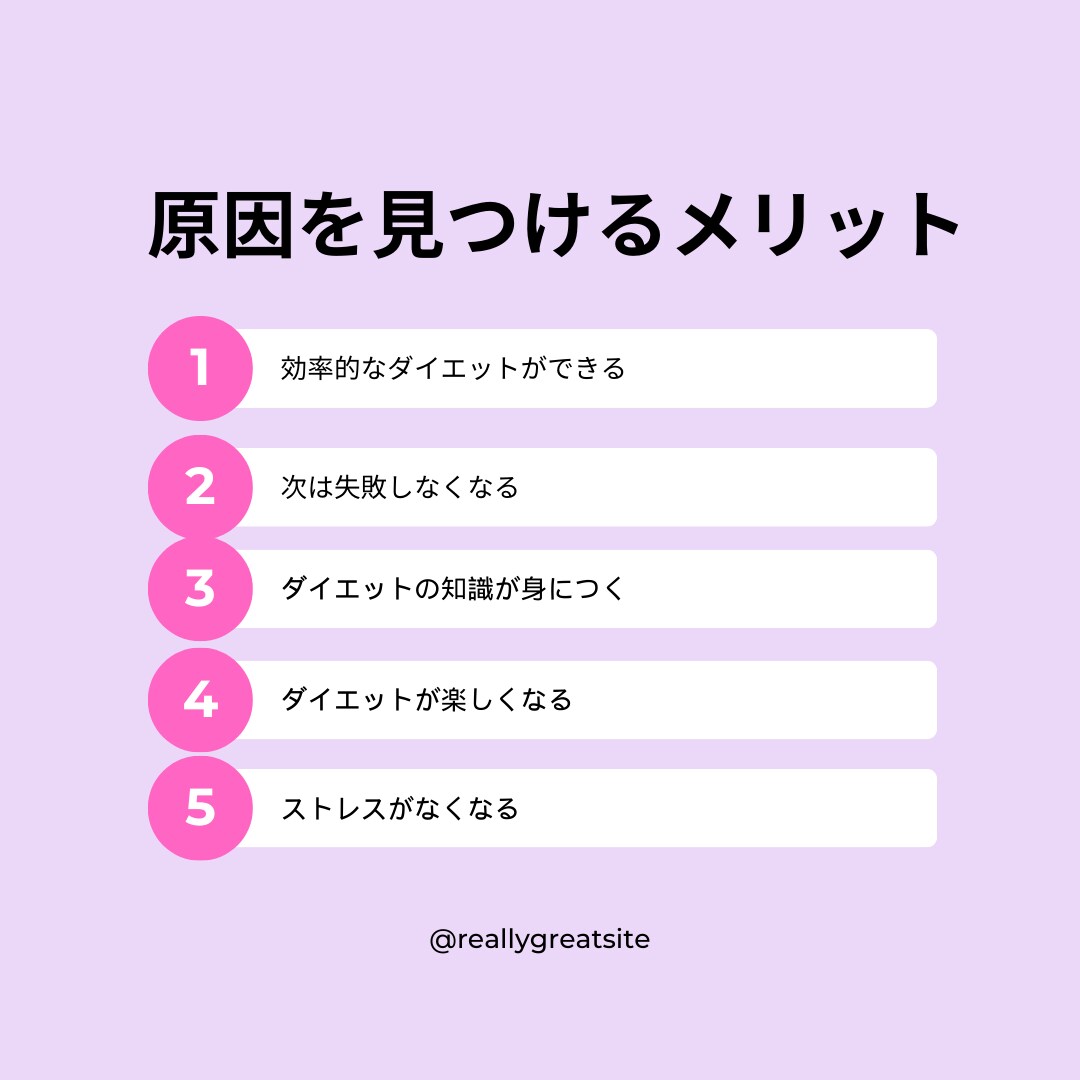 ダイエットの失敗はなに！？続かない原因を解決します 何回もダイエット失敗した私が、あなたの失敗の原因を解決します イメージ5
