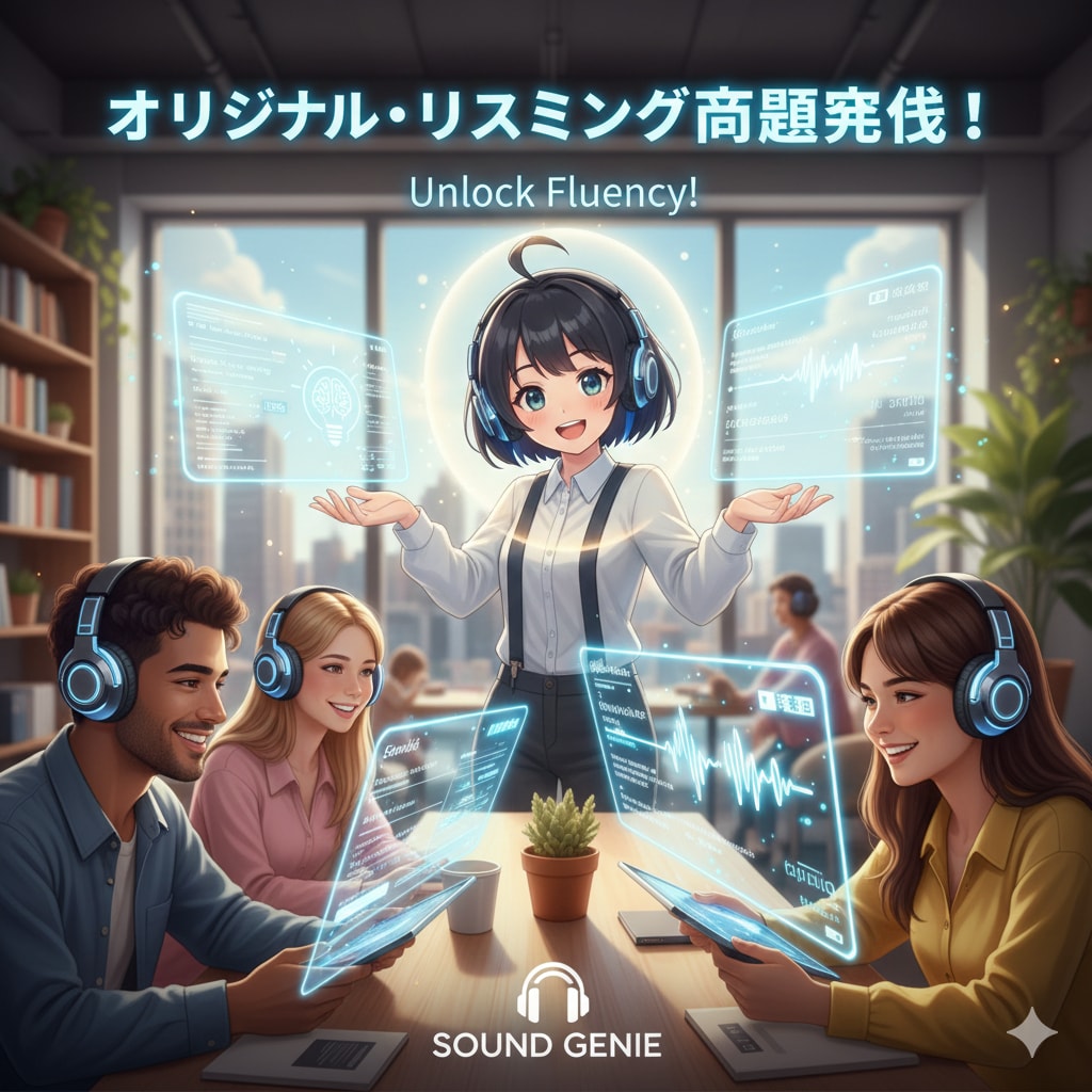 都立入試に合わせた英語のリスニング問題を作製します ねらいとする単語や文法×都立入試×オリジナル！ イメージ1