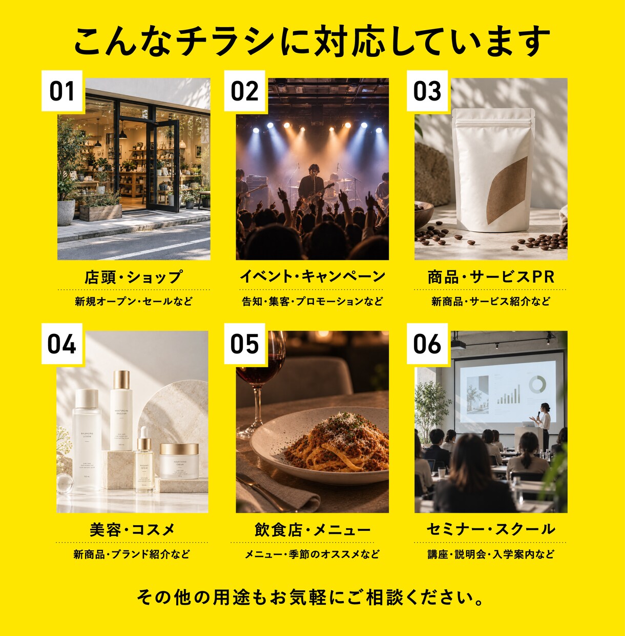販促目線で「売れる」「伝わる」チラシ制作します 受賞歴もある現役デザイナーがチラシをデザインします！ イメージ3