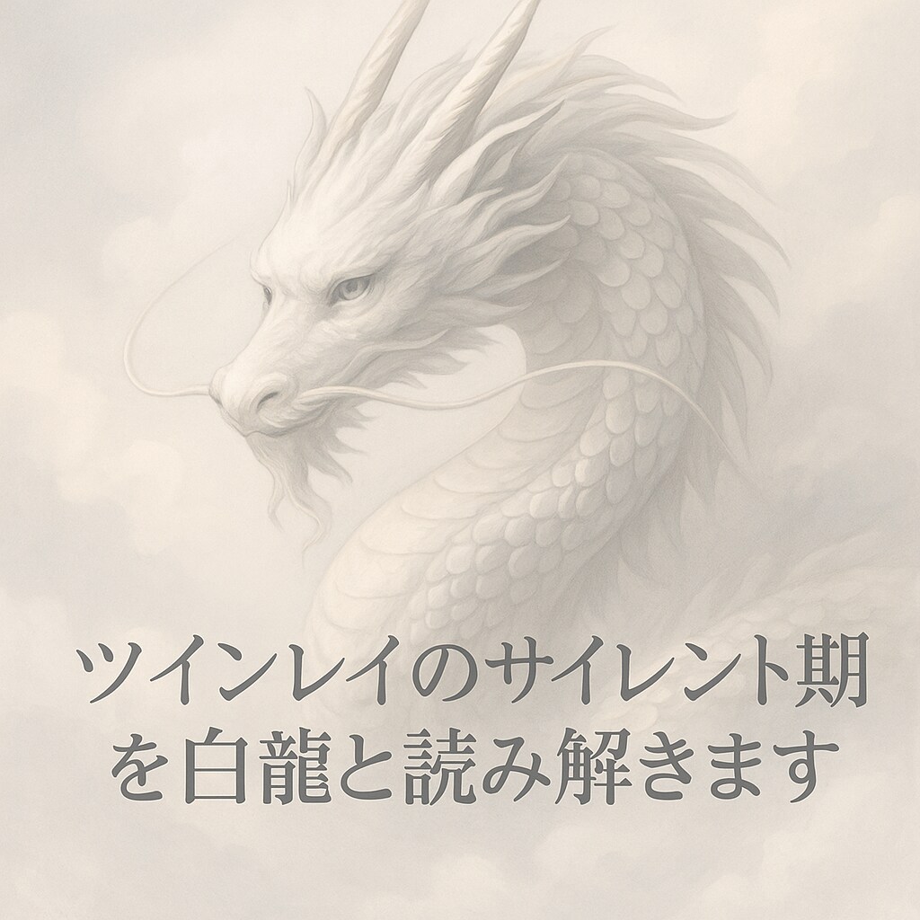 ツインレイのサイレントを数字で読み解きます エンジェルナンバーでサイレント期間を読み解く鑑定 イメージ1