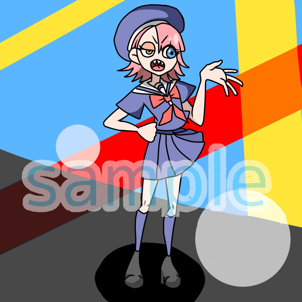 カートゥーン風アイコン描きます かわいくてどこか懐かしいミニキャラ！ イメージ4
