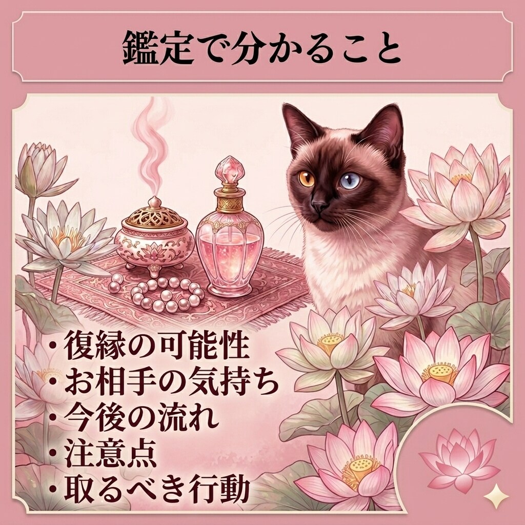 復縁の可能性と未来を鑑定します 忘れられない恋を丁寧に読み解きます イメージ3