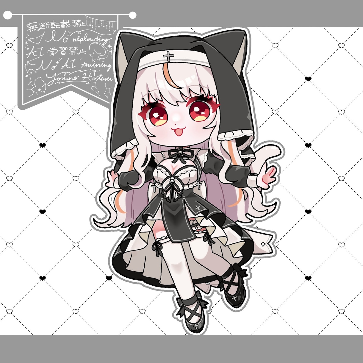 かわいいデフォルメイラスト描きます 3等身~1.5等身のデフォルメキャラクターイラスト イメージ5