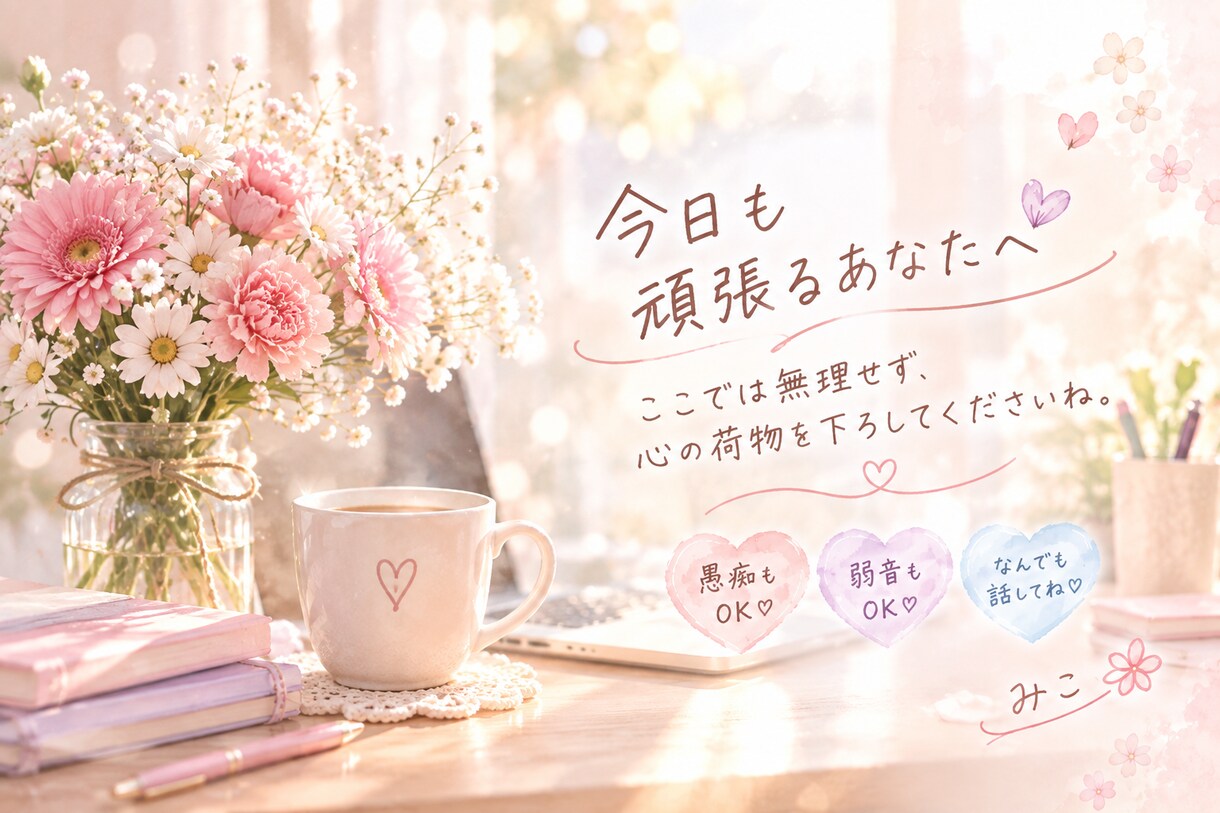 職場の愚痴、何でも聞きます 職場では言えない本音、ここでは遠慮なくどうぞ♡ イメージ2