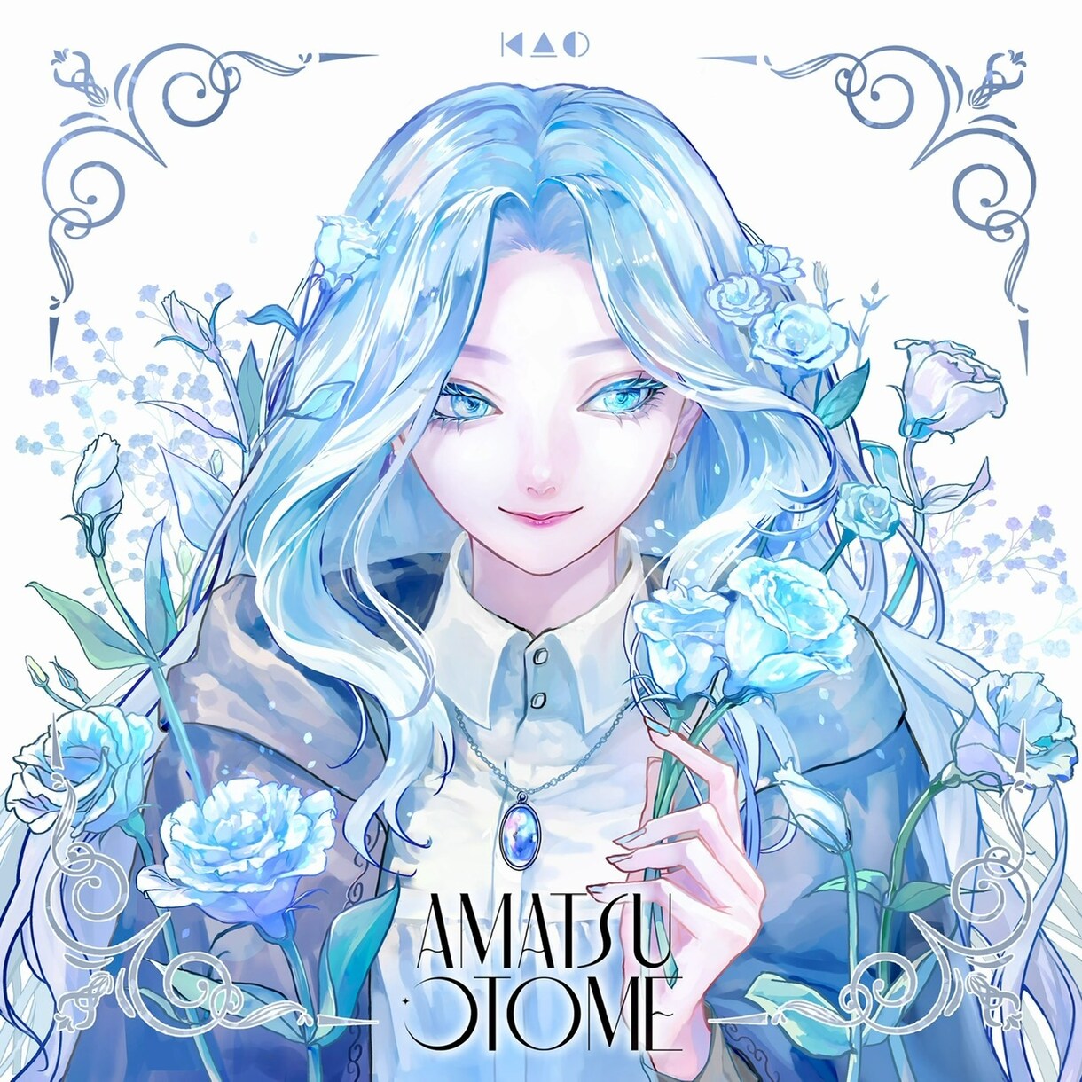 バストアップサイズのイラスト作成します 末永くご利用頂ける綺麗で華やかなイラストを作成します。 イメージ7
