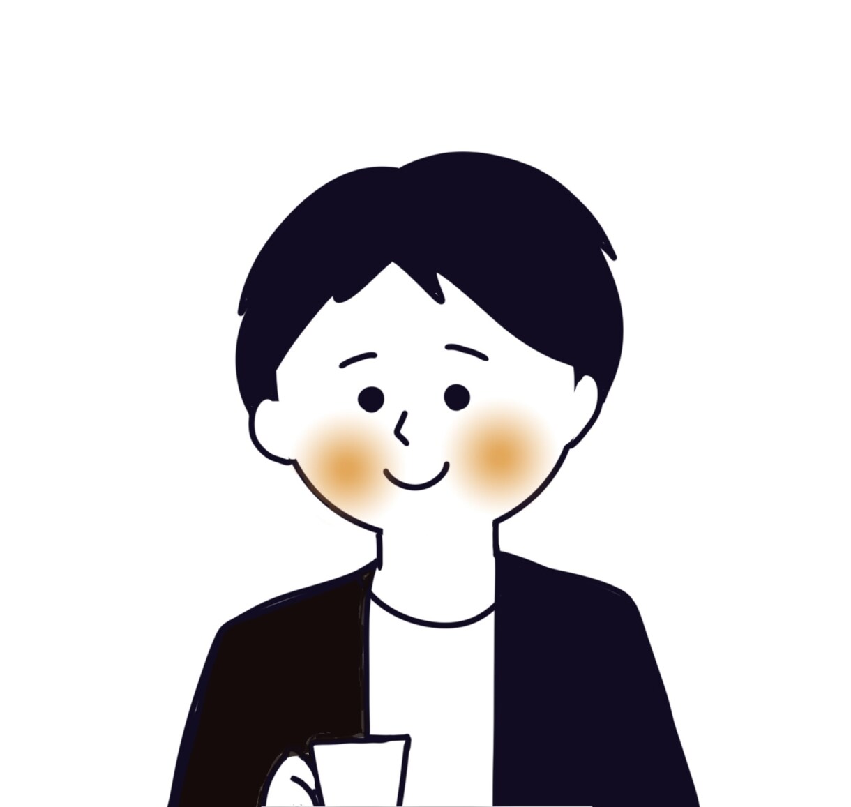 ゆるふわ優しいイラストのアイコンを作成します SNS、ブログに！笑顔のアイコンであなたの想いを伝えます！ イメージ1