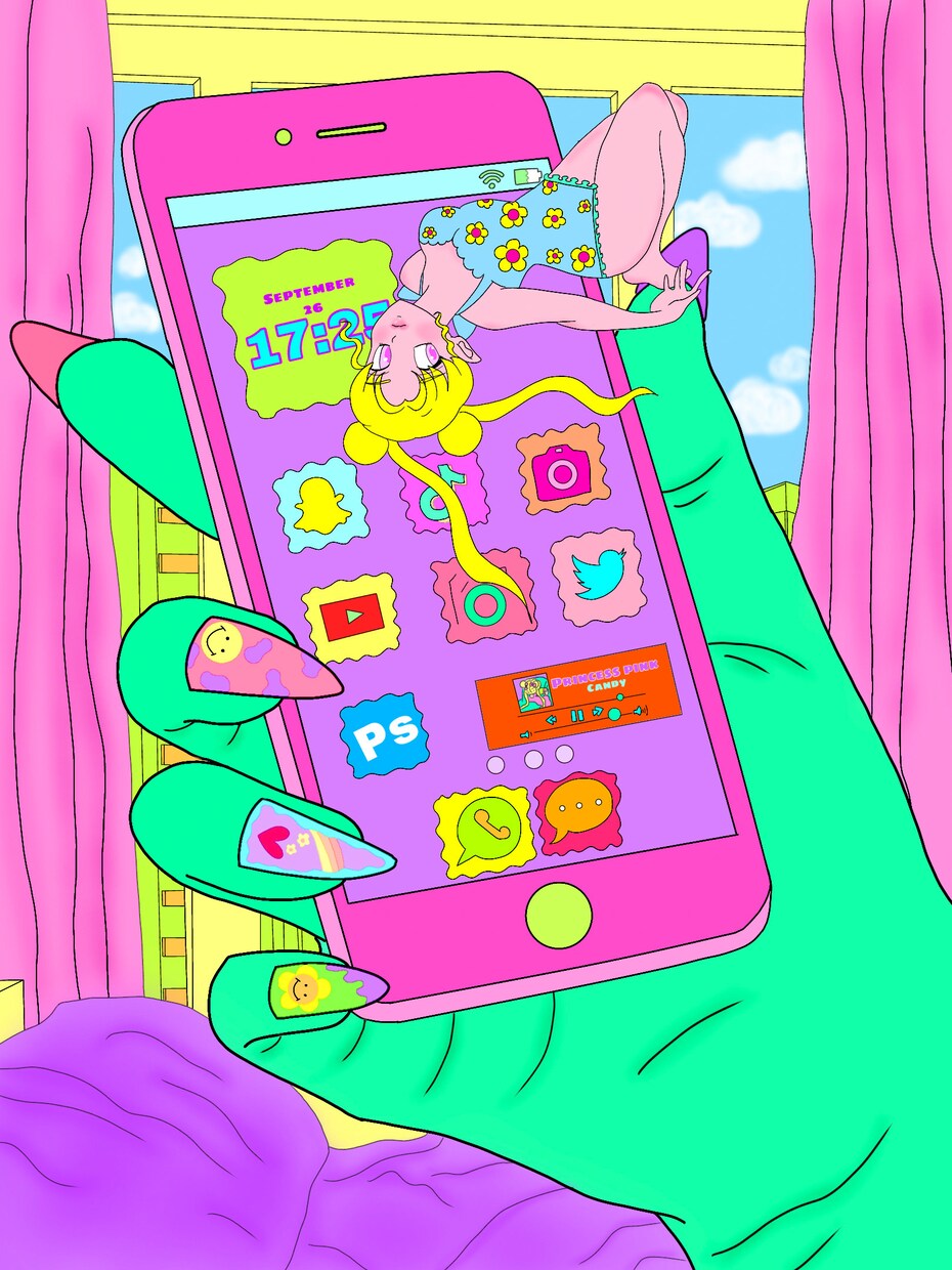 ポップなイラスト描きます SNSのアイコンやイベントなどの広告にどうぞ イメージ4