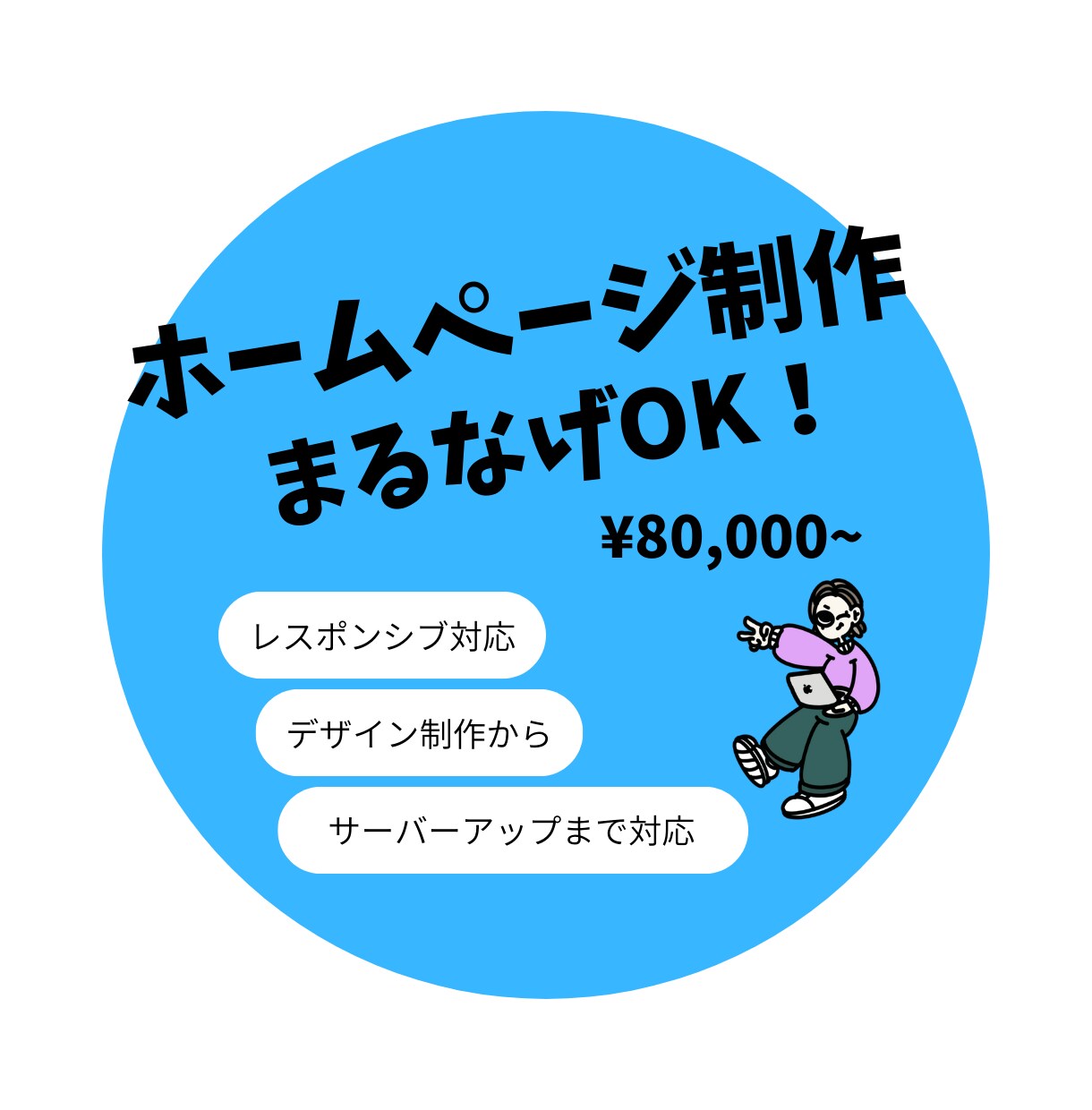 あなたの事業用サイト、制作します 見積り無料！品質チェック付き！ イメージ1