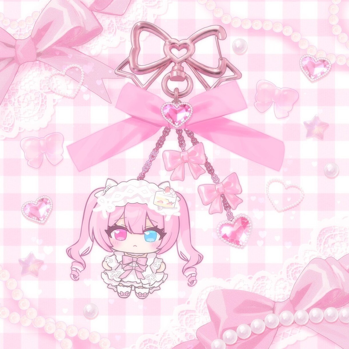 単体＆ペア可能!キーホルダー量産を制作します うちよそやコテ同にもおすすめです! イメージ2