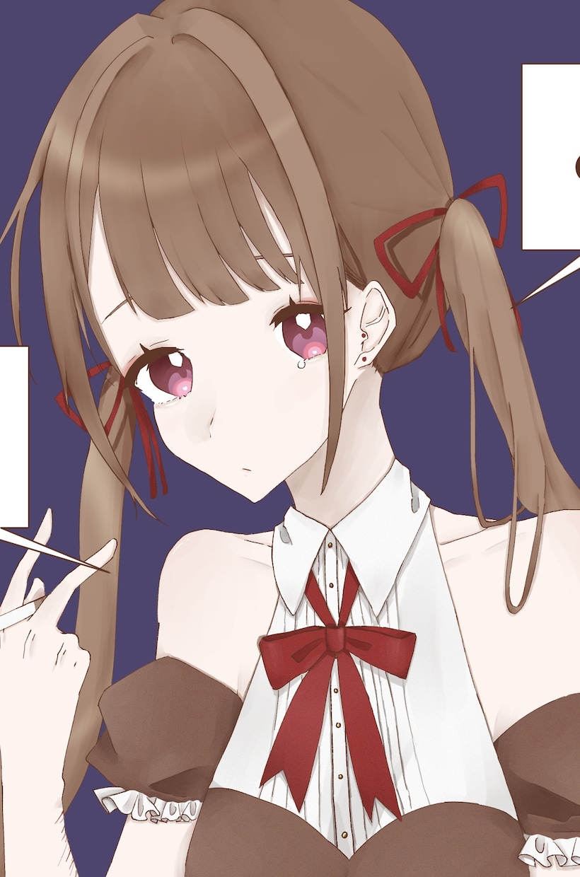 かわいい女の子のイラストを描きます ふわふわキュートでガーリーな女の子が得意です♪ イメージ1