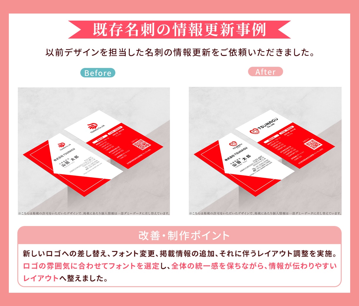 リピーター様限定｜印刷物の修正・増刷を承ります 過去に制作した印刷物を、リピーター様向け価格で対応します イメージ2