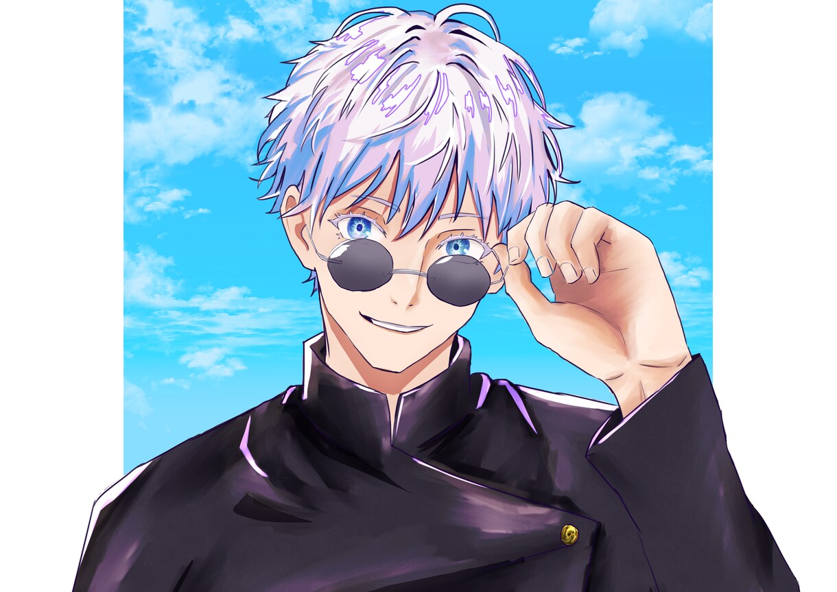 SNS用(バストアップ)アイコンを描きます あなただけのイラストを描きます イメージ1