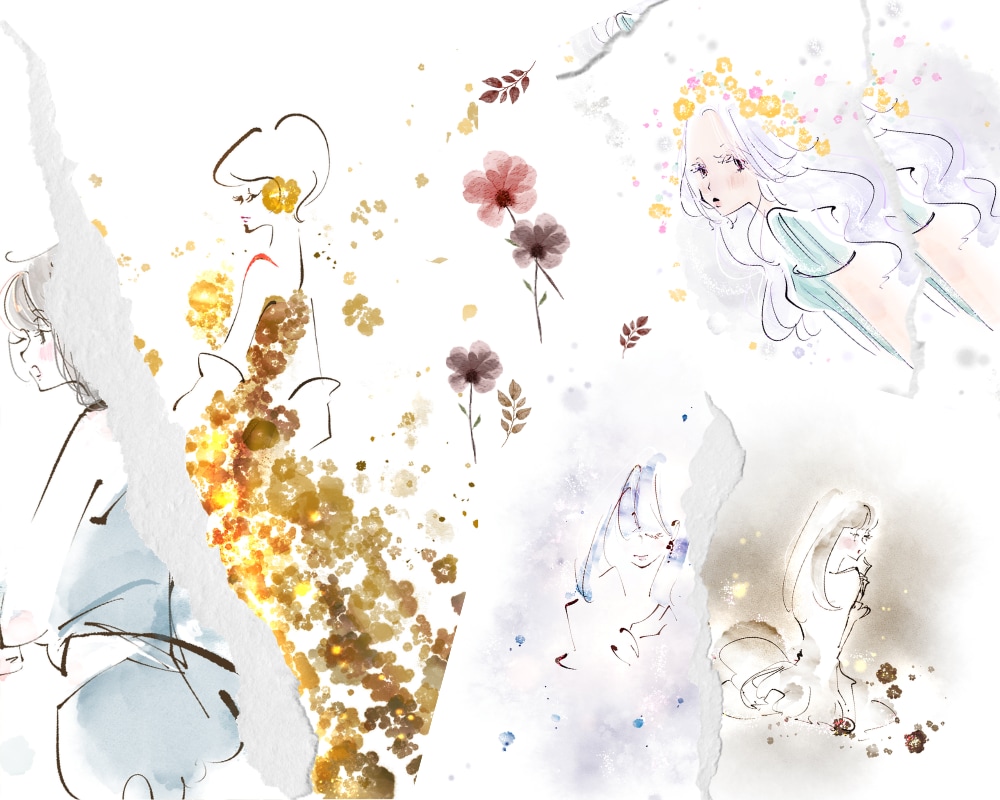 大人可愛いおしゃれな線画イラスト描きます SNS、ブログ、Web、冊子に使える、印象に残る一枚を イメージ6