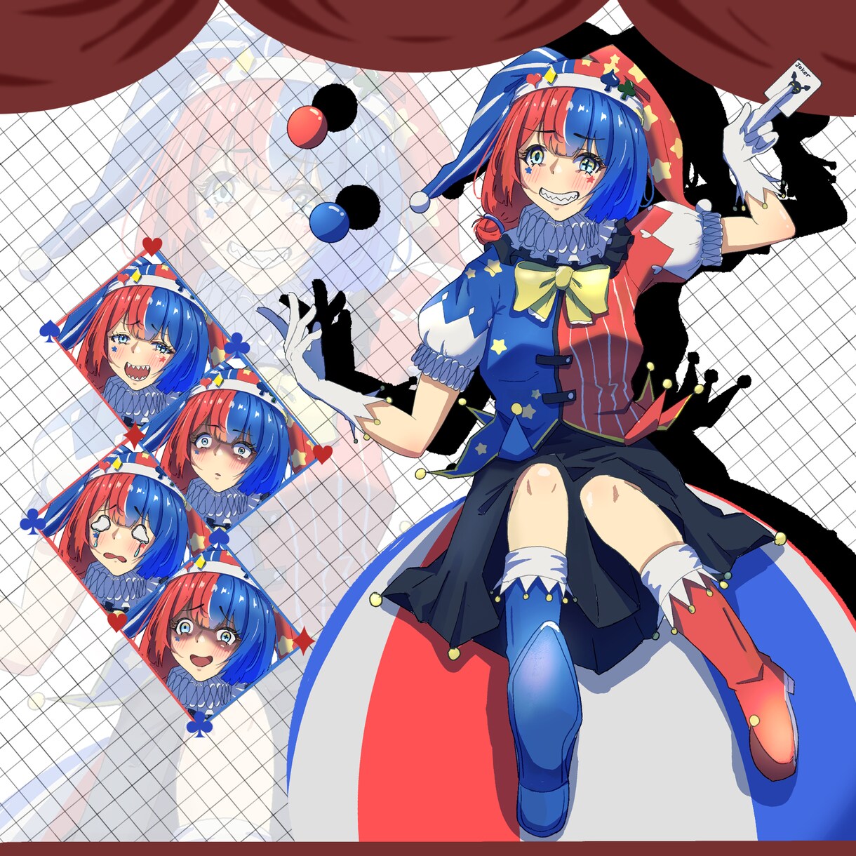 キャラクター立ち絵を制作します 立ち絵制作｜商用利用可・修正3回まで対応 イメージ4