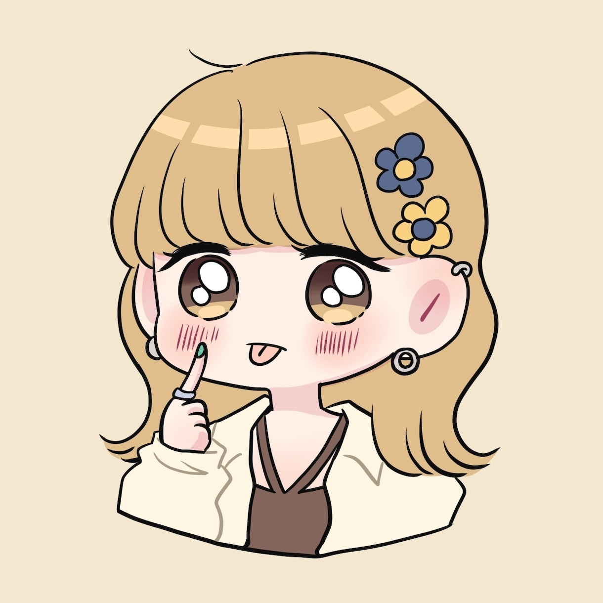 商用OK★オリジナルゆる可愛いアイコン描きます SNS、ブログ、挿絵に★自分だけのアイコンで注目度UP！ イメージ4