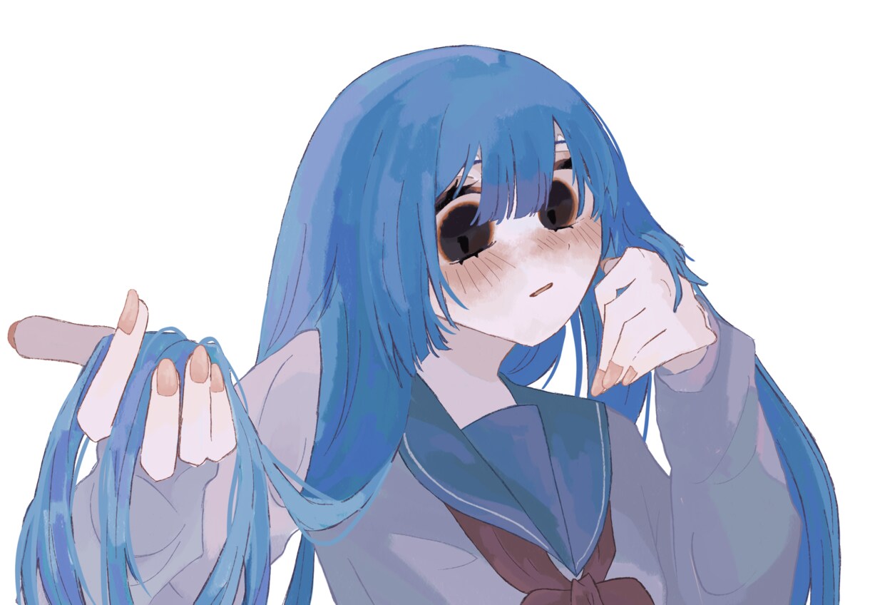 女の子イラスト描きます アイコンやキャラクターの立ち絵、一枚絵の制作をいたします イメージ1