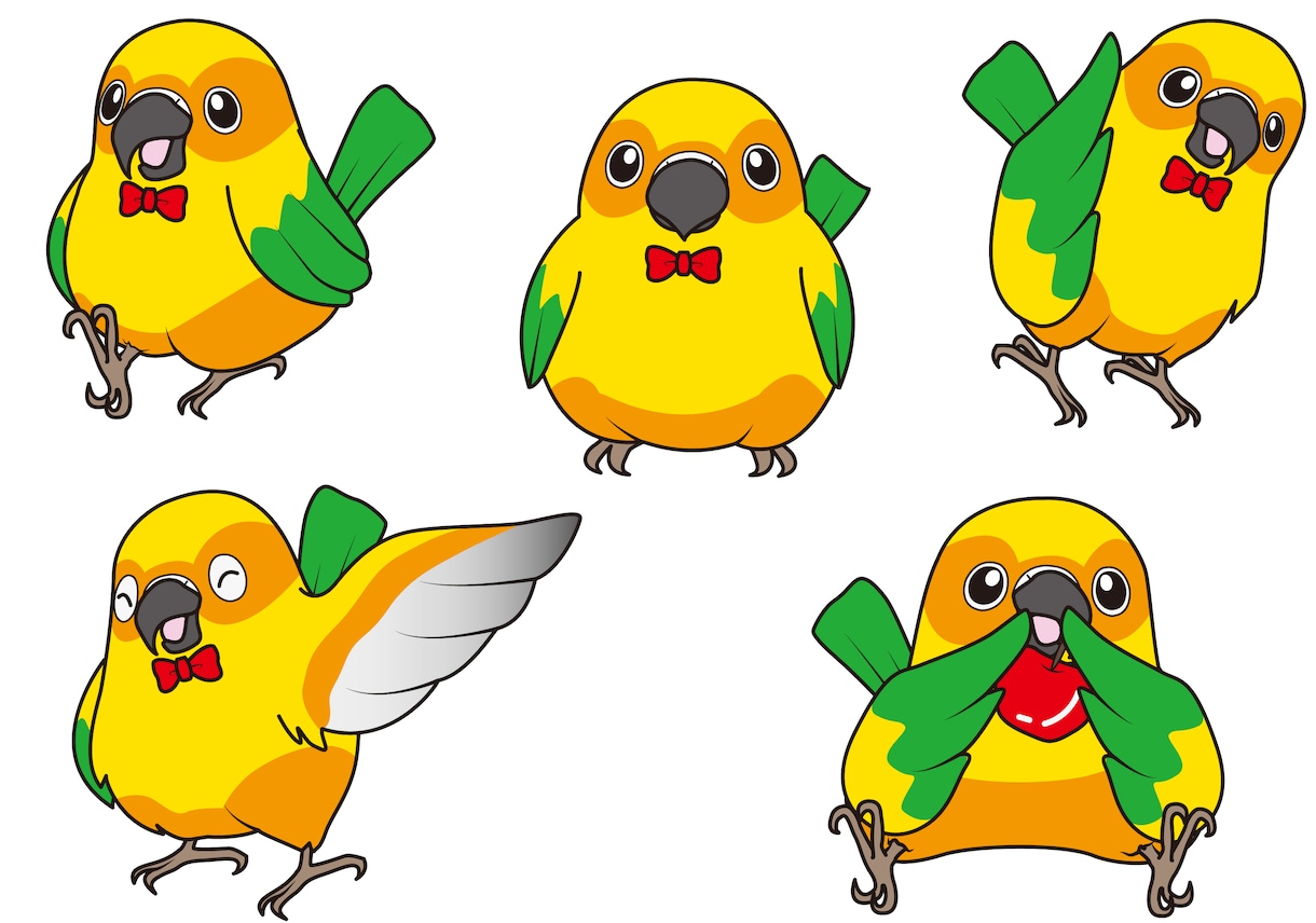 ゆるキャラなどのかわいいキャライラストつくります かわいい動物のゆるかわイラスト提案させて頂きます♪ イメージ4