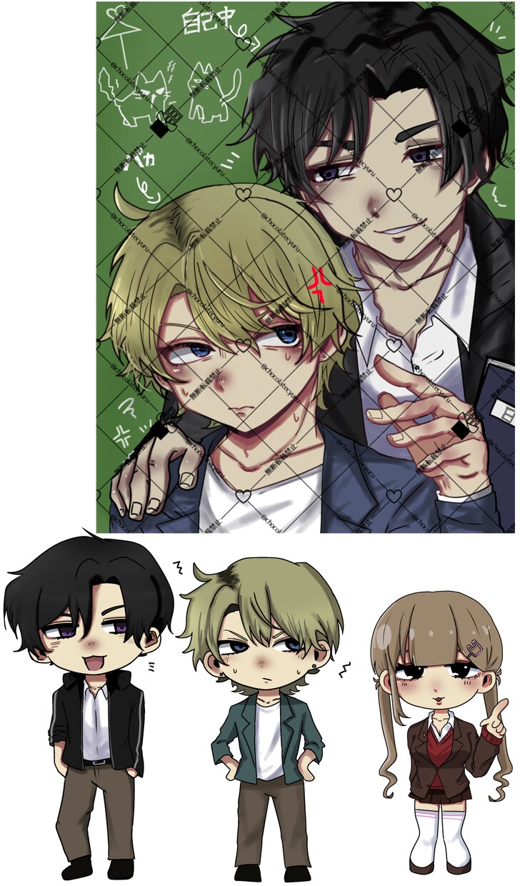 夢絵 似顔絵 イラスト類なんでも受付ます 少しでもいいなと思いましたら是非 イメージ1