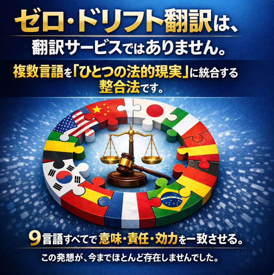 ゼロ・ドリフト翻訳の相談になります 〜大半の翻訳が意味ズレしている中、意味ズレなしの翻訳です〜 イメージ1