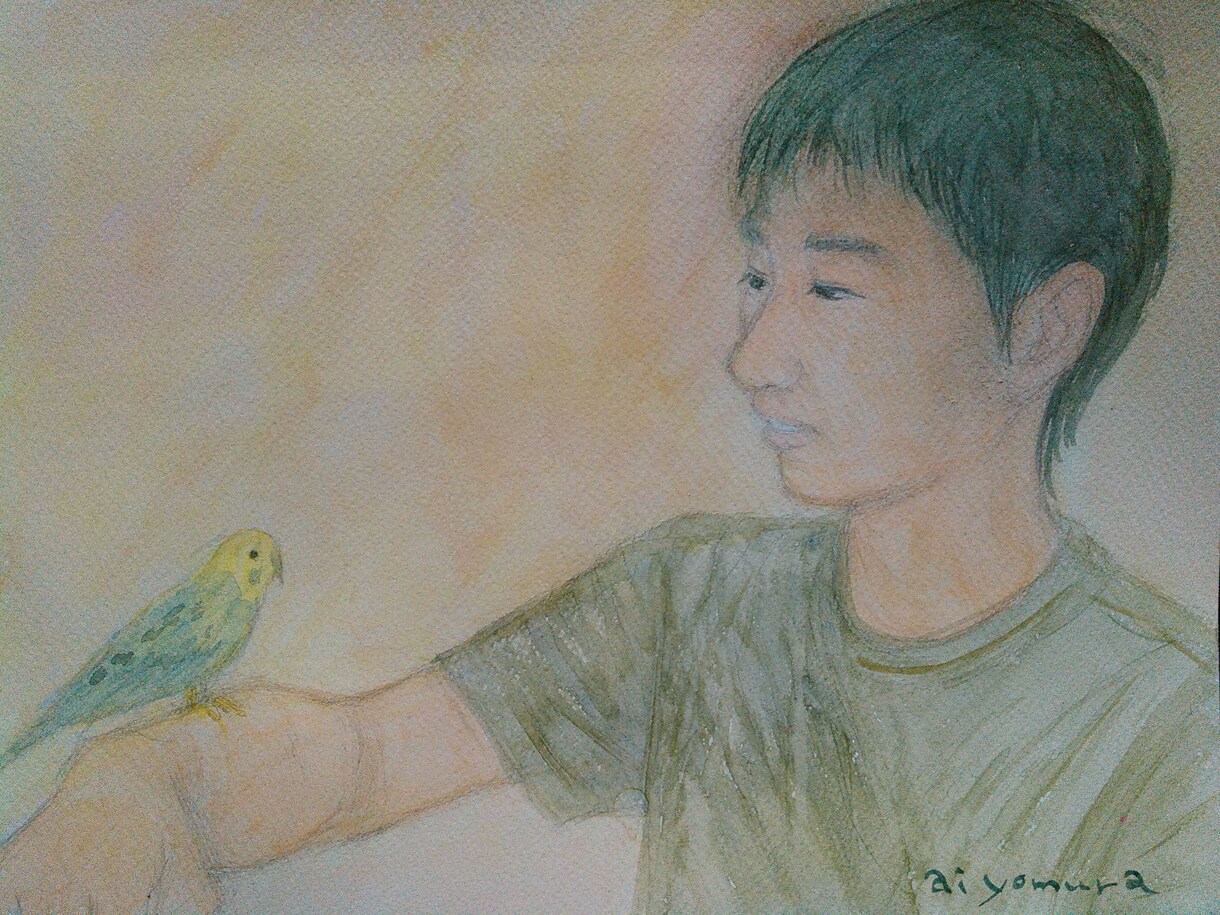 水彩で似顔絵を描きます 結婚記念日のプレゼントにいかがでしょうか？ イメージ3