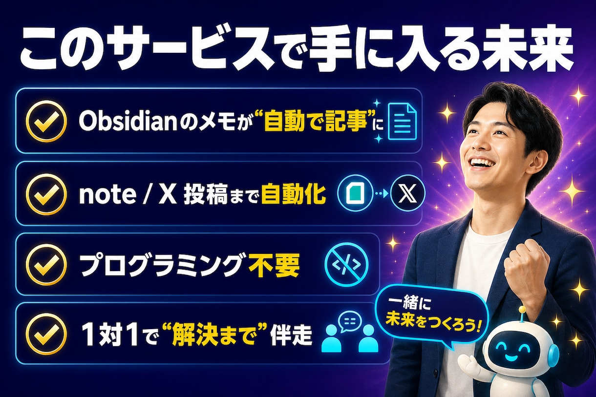 PCガチ初心者にClaude Codeを教えます Obsidian連携でメモ整理→記事→note投稿を自動化 イメージ3