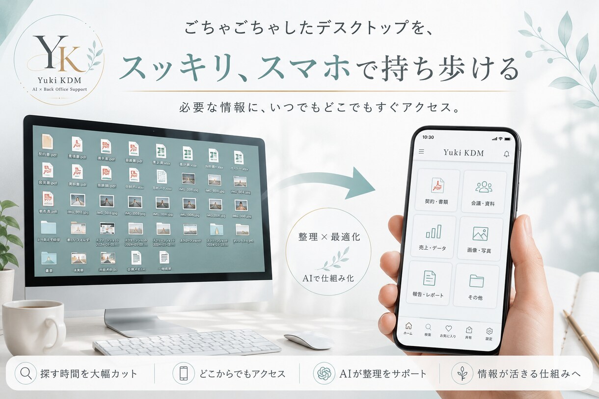 AI用Google Workspaceを構築します AIも人も迷わない環境を設計します｜情報整理からAI活用へ イメージ3
