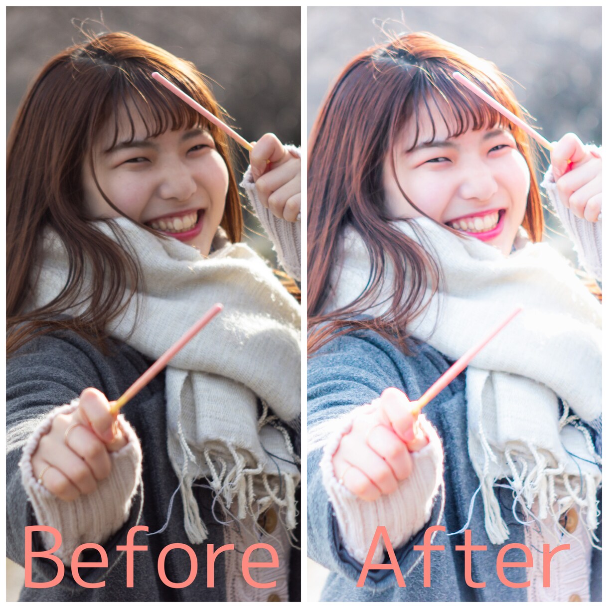 簡単・高品質！人物写真を劇的かつ綺麗に仕上げます Lightroomによる画像編集 イメージ3