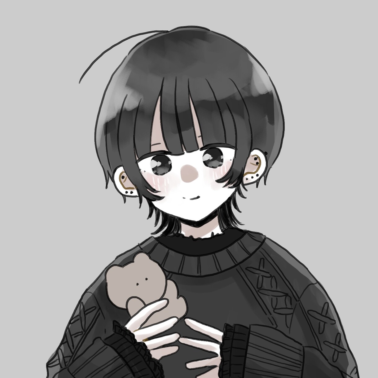 SNS用イラストアイコンを制作します ゆるくて可愛いイラストが得意です イメージ3