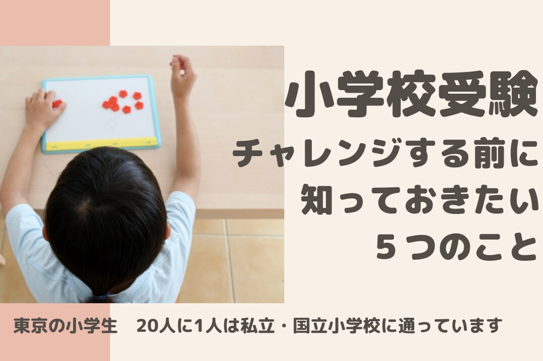 小学校受験　わかりやすくアドバイスします 国立小現役ママが幼児学習経験や費用についてお話します イメージ1