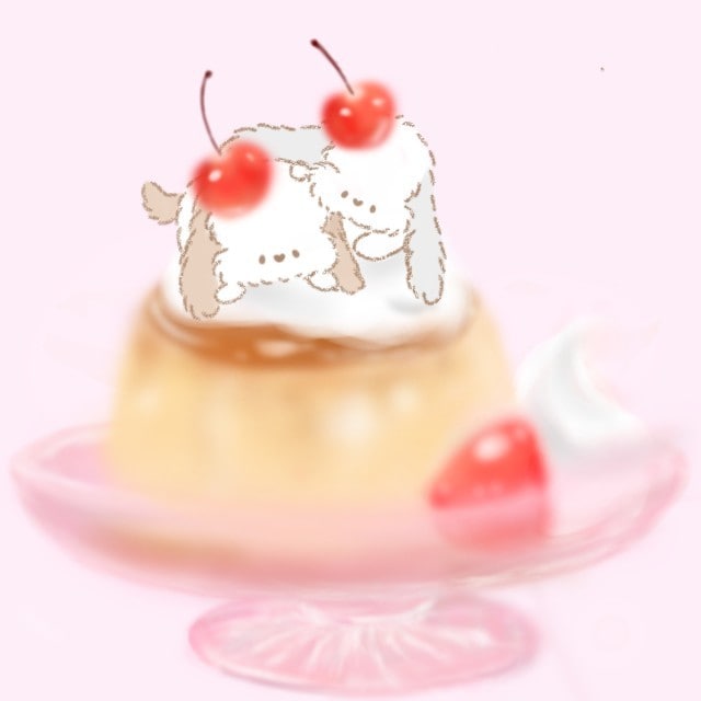 ほんわか癒される動物＋スイーツイラスト描きます 可愛いペットや手作りスイーツなどをほんわかイラストに♪ イメージ2