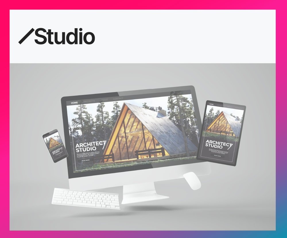 名刺代わりにもなるStudioでLP制作いたします 現役グラフィックデザイナーが高品質なLPを承ります イメージ3