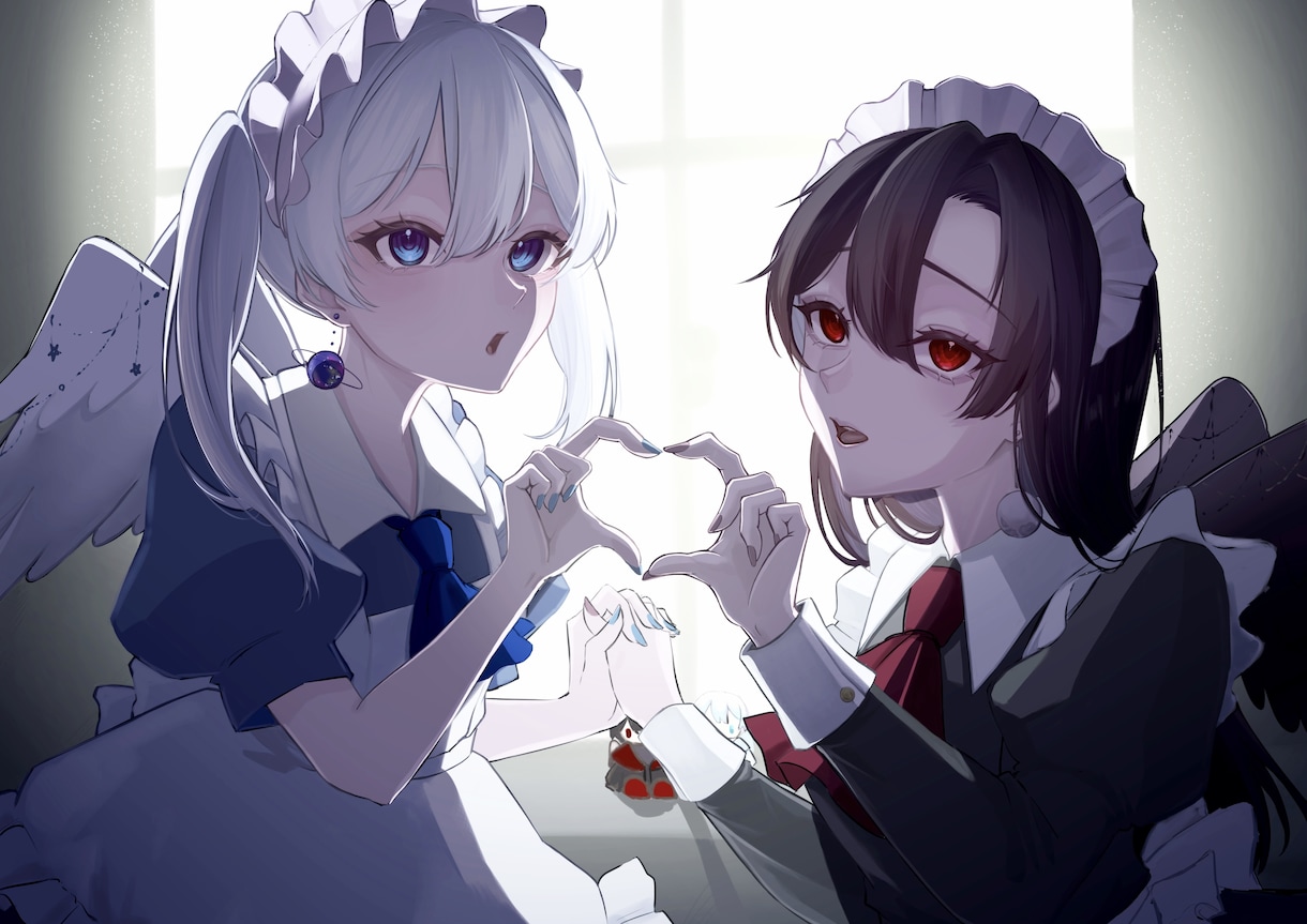 1枚絵、または、立ち絵等のイラスト作成を行います イメージのすり合わせにより、理想に近い作品をお届けします イメージ2