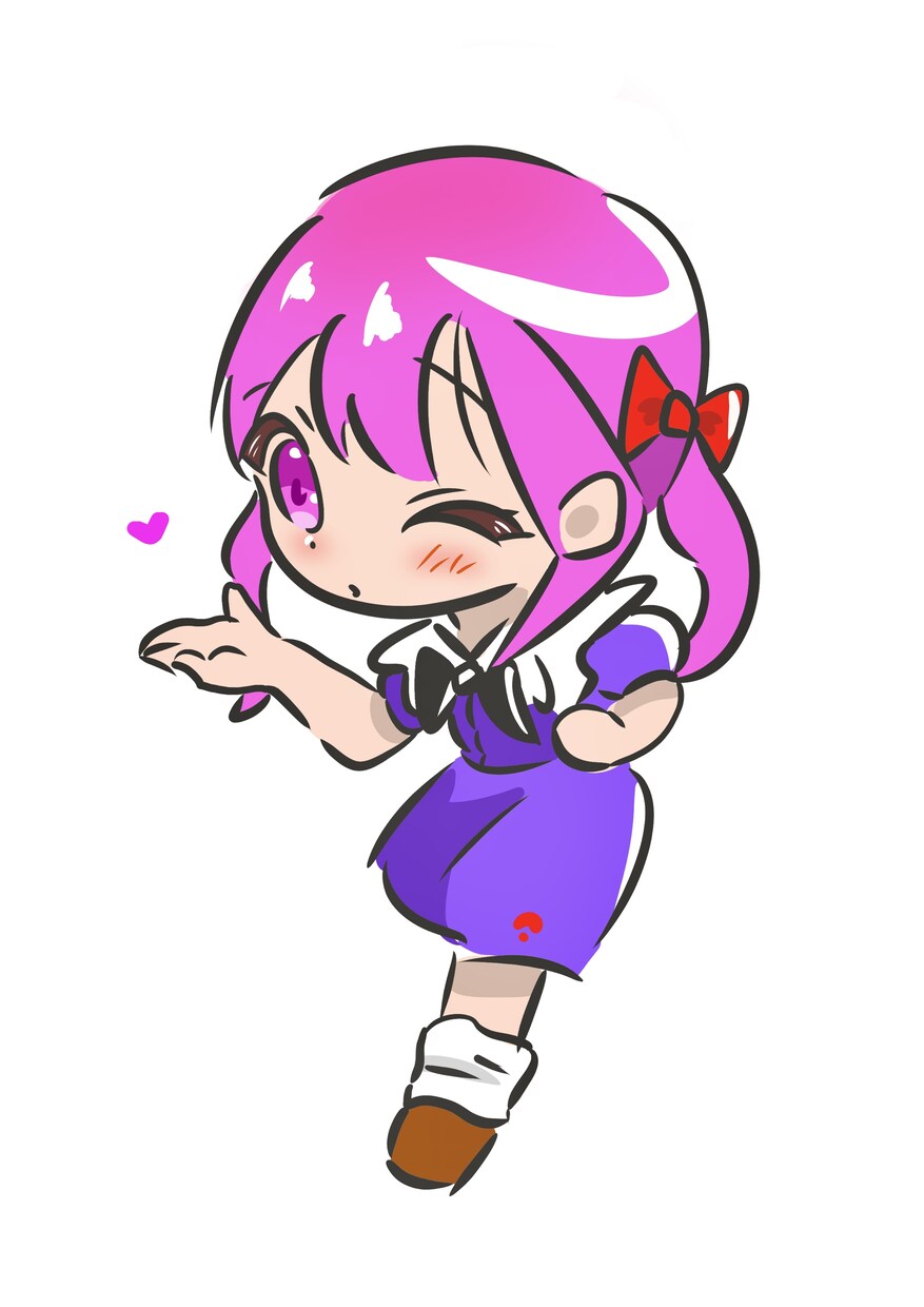アニメーターがあなたの理想の女の子可愛く描きます アニメ塗りで可愛くカッコよく描きあげます イメージ9