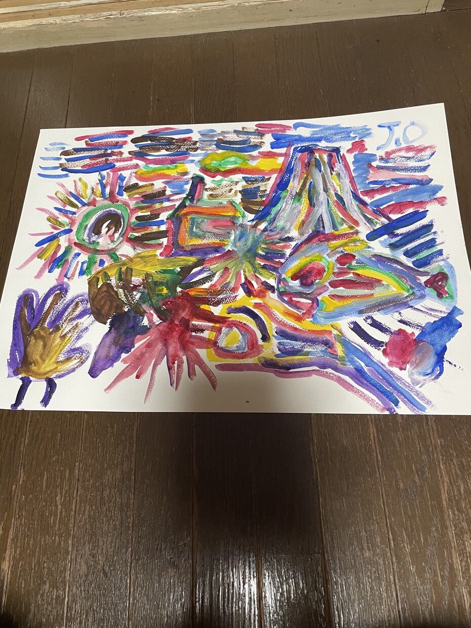 絵を描いています 面白い絵を描きます。面白い作品を描きます。 イメージ2
