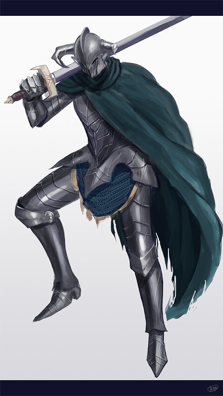 西洋ファンタジー風の甲冑描きます ゲームや小説用、個人観賞用、自キャラ制作などに イメージ8