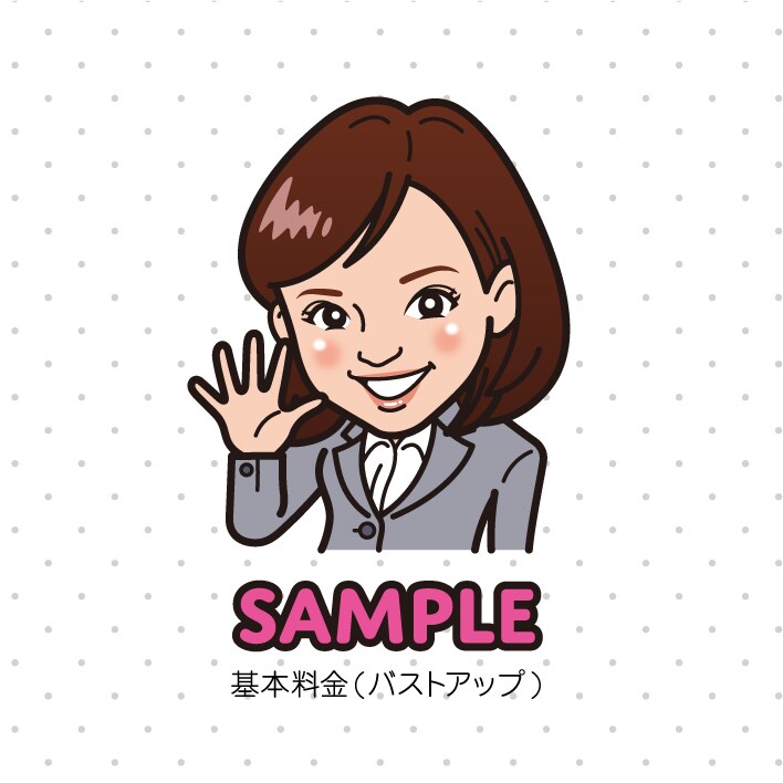 SNSやビジネスに！自然でそっくりな似顔絵描きます 似顔絵作成130件超えの現役イラストレーターが描きます！ イメージ1
