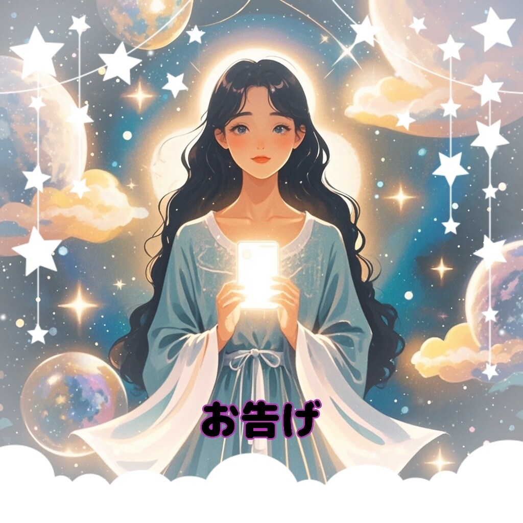 宇宙の根源からの「お告げ」をお伝えします カードをきっかけにチャネリングと霊視の間の鑑定 イメージ1