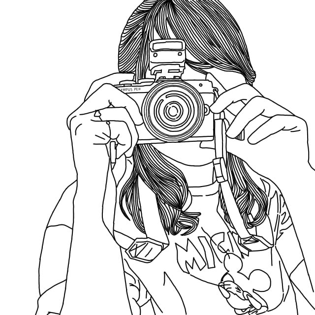 シンプルでオシャレな線画イラスト描きます あなただけのオシャレなアイコン描きます イメージ4