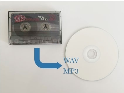 カセットテープの中の思い出をいつまでも聴けます カセットテープの音源をCD／USBメモリー化します。 イメージ1