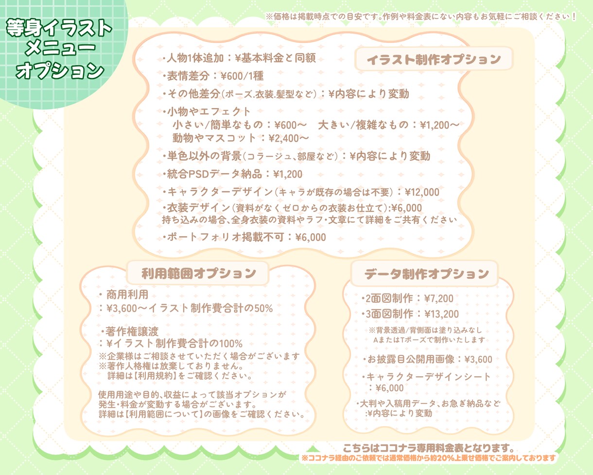 心ときめく♡可愛い 等身イラストお描きします 幅広い用途に！歌ってみた/一枚絵/グッズ/立ち絵など イメージ3