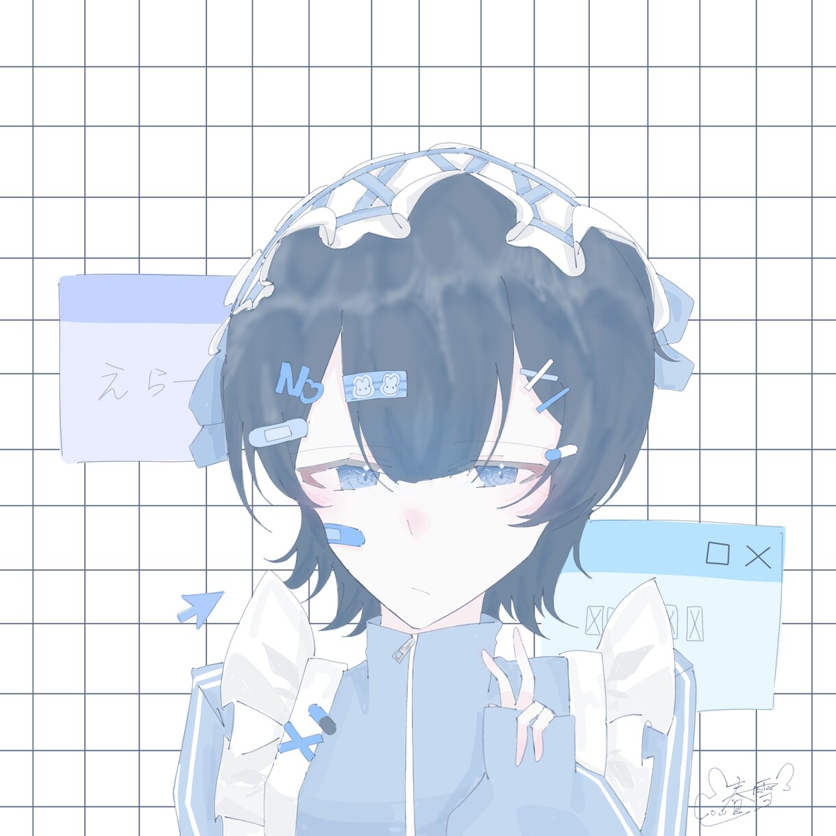 かわいい系メインで描いてます かわいい系や病み系、サブカル系が得意ですご依頼受付中です！ イメージ5