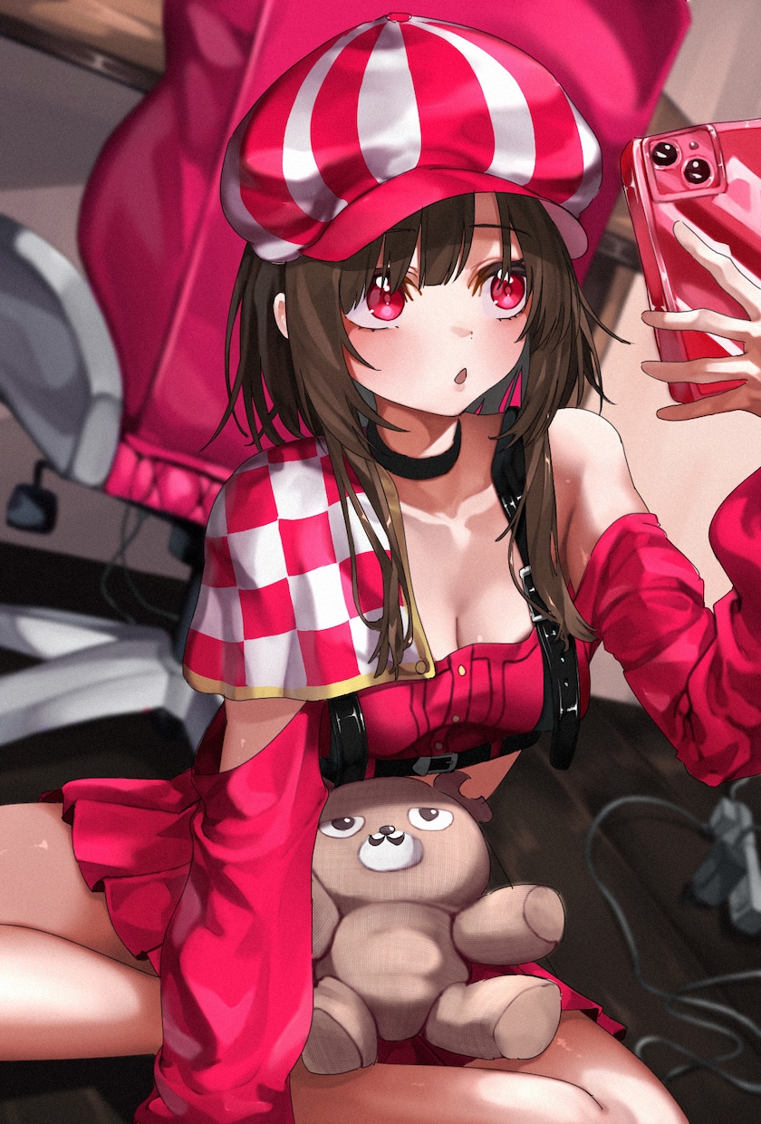 人物、特に女の子をメインとしたイラストを制作します オリキャラや推しをえっちでかわいいイラストにしたい方へ イメージ9