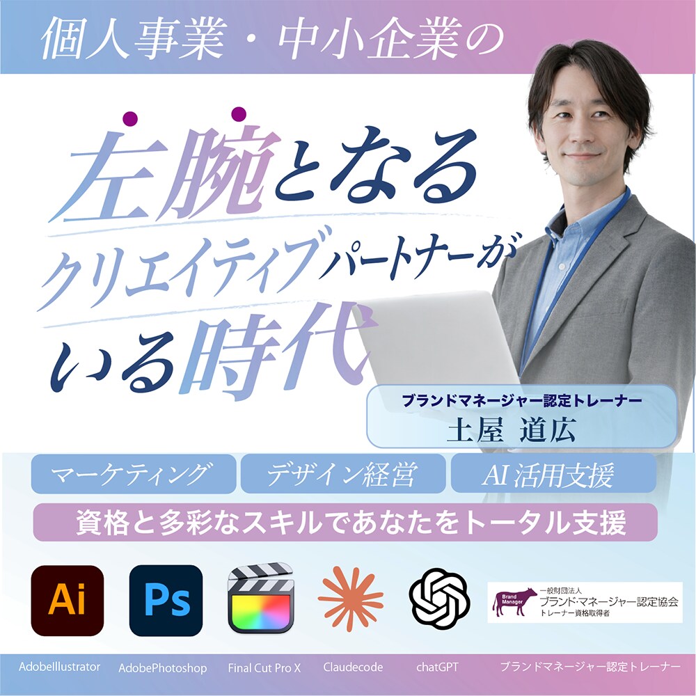 Alでブランディングを体系化する方法おしえます ブランディング、マーケティング、デザイン1ヶ月支援します イメージ1