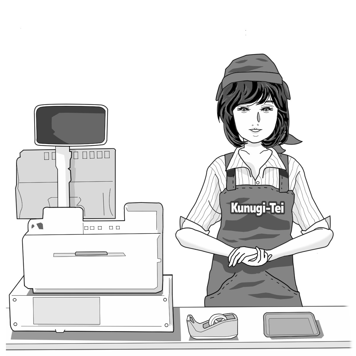 白黒の線画・マンガ・図などを描きます ブログ＆ホームページでの、挿絵や資料での図が欲しい方に イメージ3
