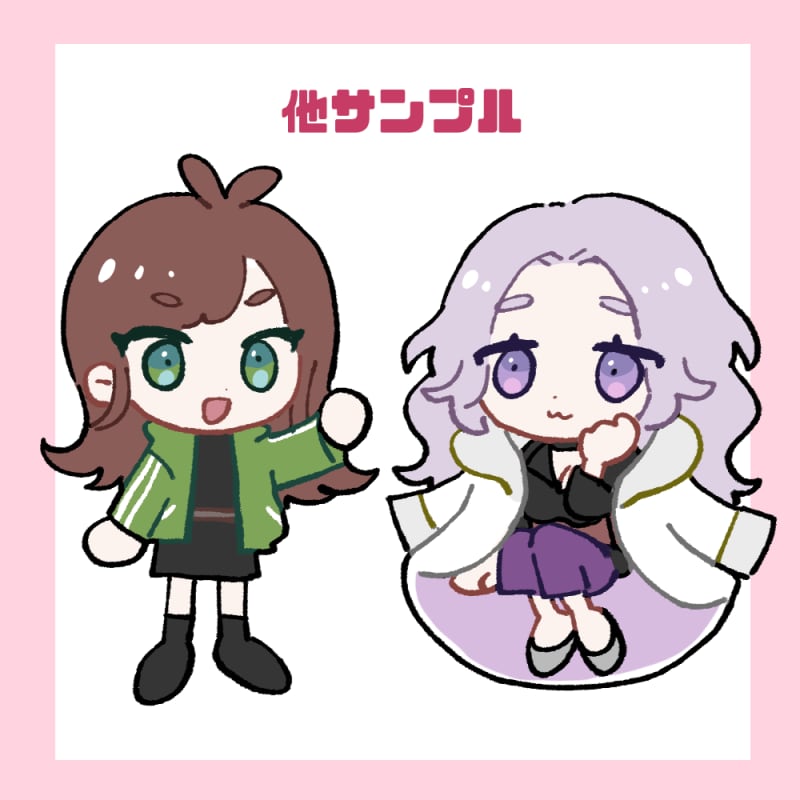 デフォルメ・SDキャラ描きます 可愛いデフォルメキャラクターを描きます！ イメージ3