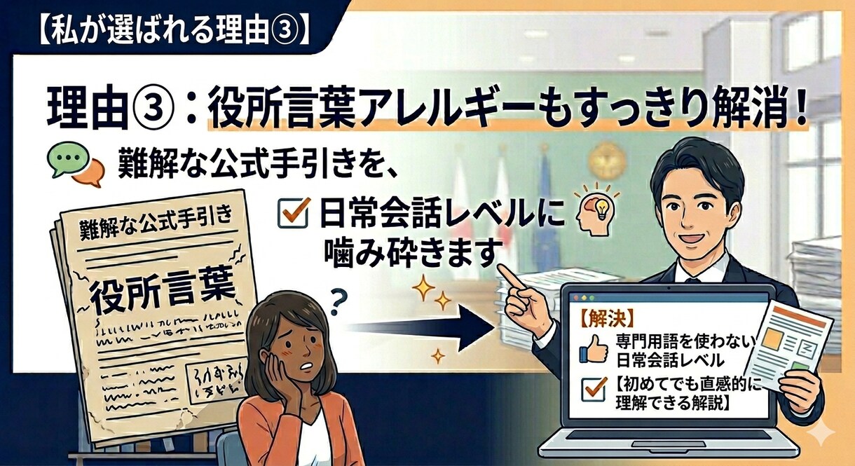 全省庁統一資格◆元発注者が伴走支援【5千円】します 今だけ5000円！元発注者が資格取得を45日間親身にサポート イメージ5
