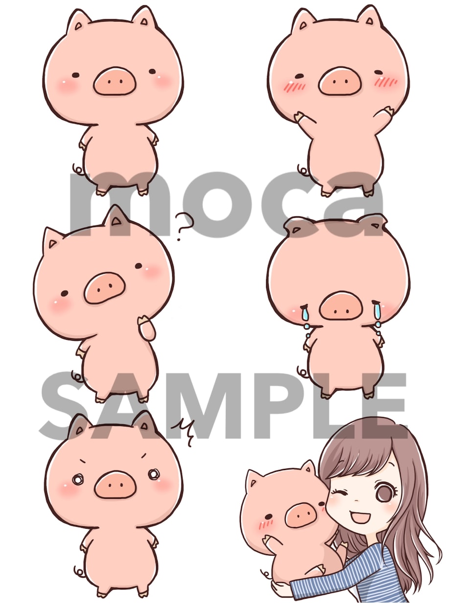 商用可◎ゆるかわイラスト・アイコン制作します ブログ、SNS、YouTubeアイコンにオススメ！初心者歓迎 イメージ6